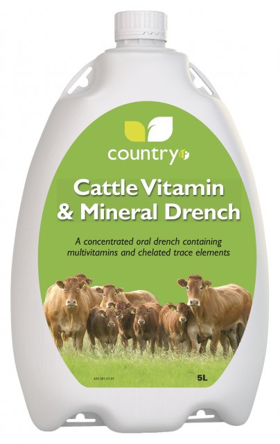 Country UF Country Cattle Vit/mineral Drench - 5l