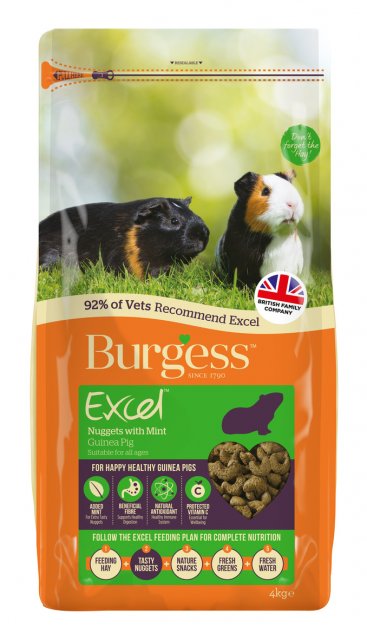 Burgess Burgess Guinea Pig Excel - 4kg