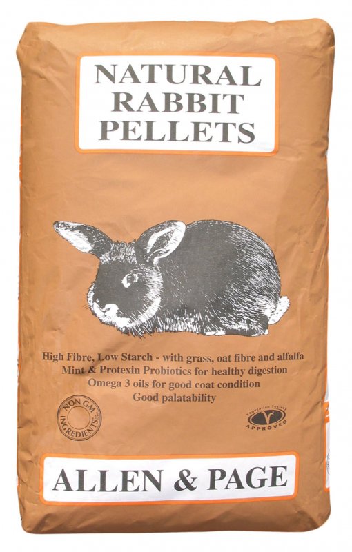 Allen & Page Allen & Page Natural Rabbit Pellets - 20kg