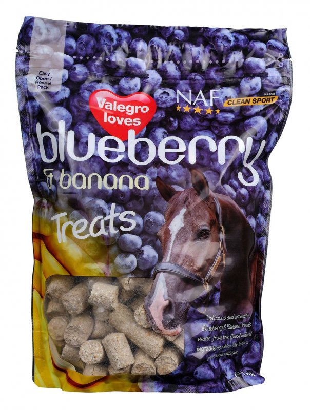 NAF NAF Blueberry & Banana Treats - 1kg