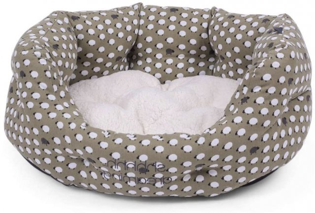 Petface Petface Sheep Oval Green Bed