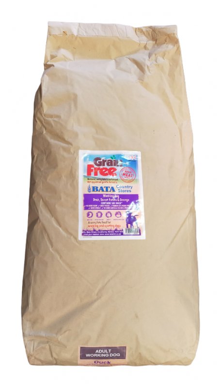 BATA BATA Grain Free Complete Dog Working Duck - 15kg