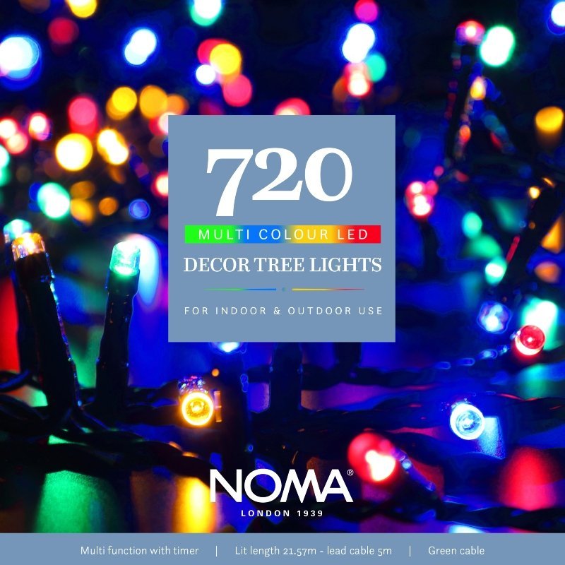 NOMA Multifunction Multicolour Tree Lights - 720
