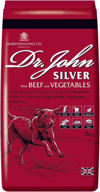 Dr John Dr John Silver With Beef - 15kg