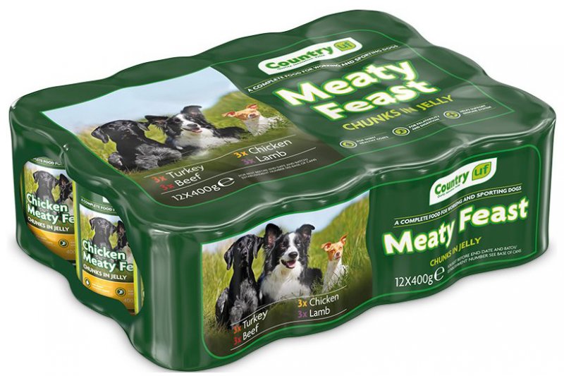 Country UF Country Meaty Feast Dog Mixed Variety - 12x400g