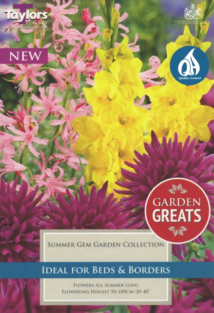 Taylors Bulbs Summer Gem Garden Collection