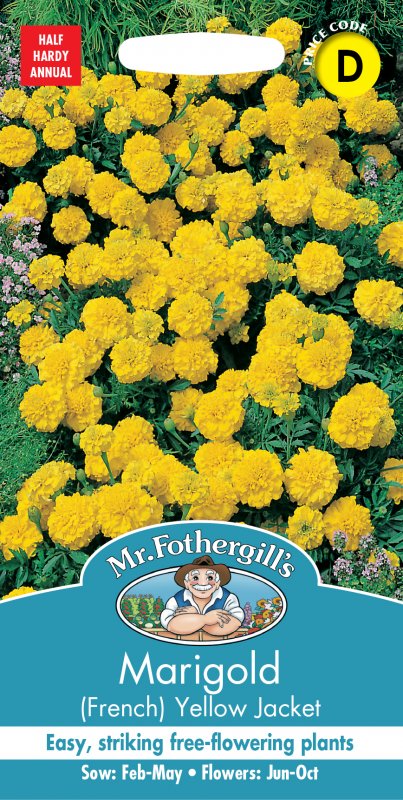 Mr Fothergill's Fothergills Marigold French Yellow Jacket