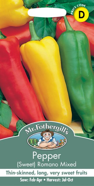 Mr Fothergill's Fothergills Pepper (hot) Romano Mixed