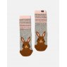 Joules Joules Fluffy Socks - Grey Hare
