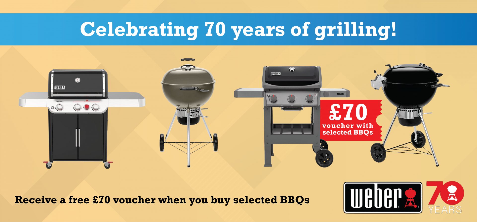 CELEBRATING 70 YEARS OF GRILLING