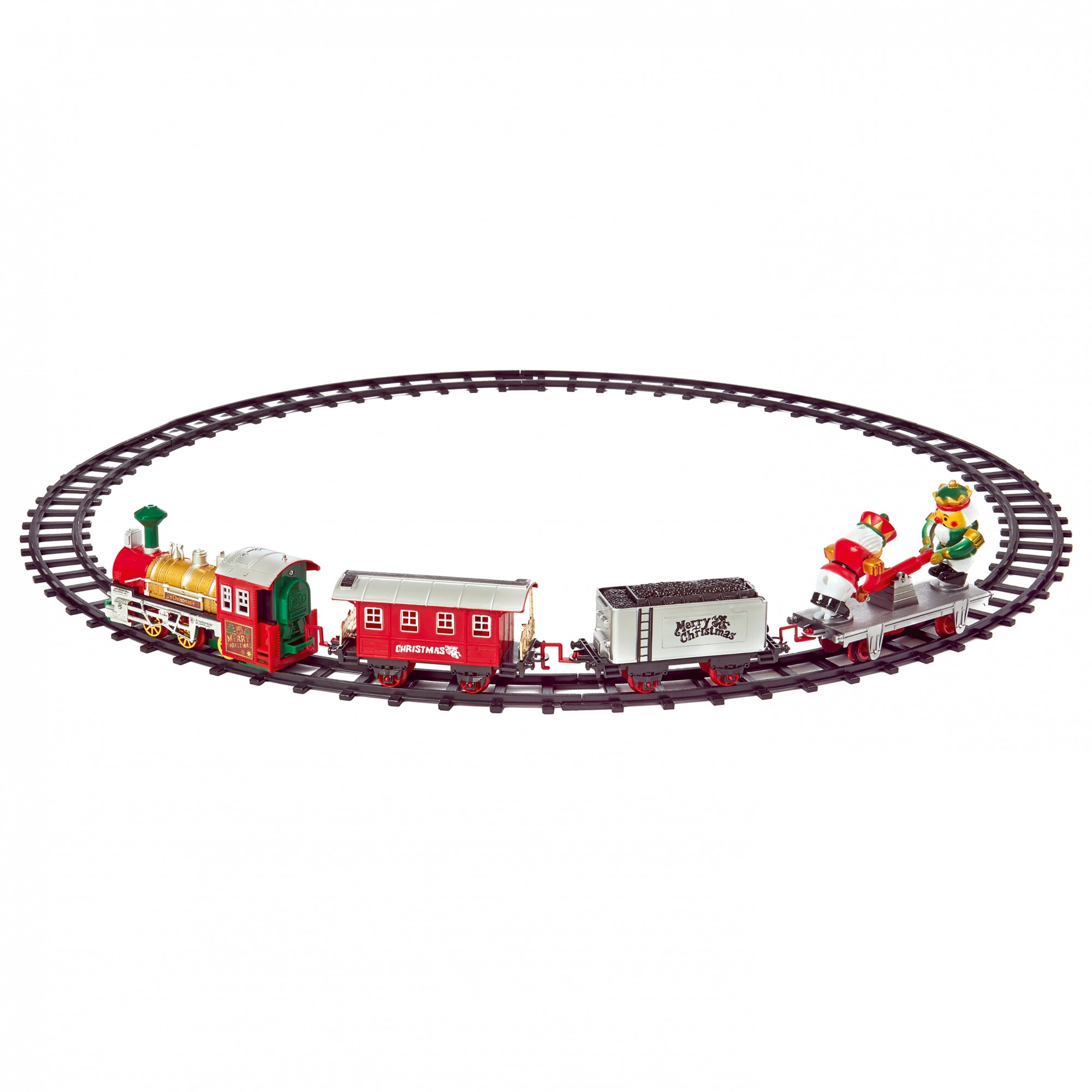 Little Tree Train Set Premier Lit Musical Round The Tree Train Set - 17pc - BATA Ltd
