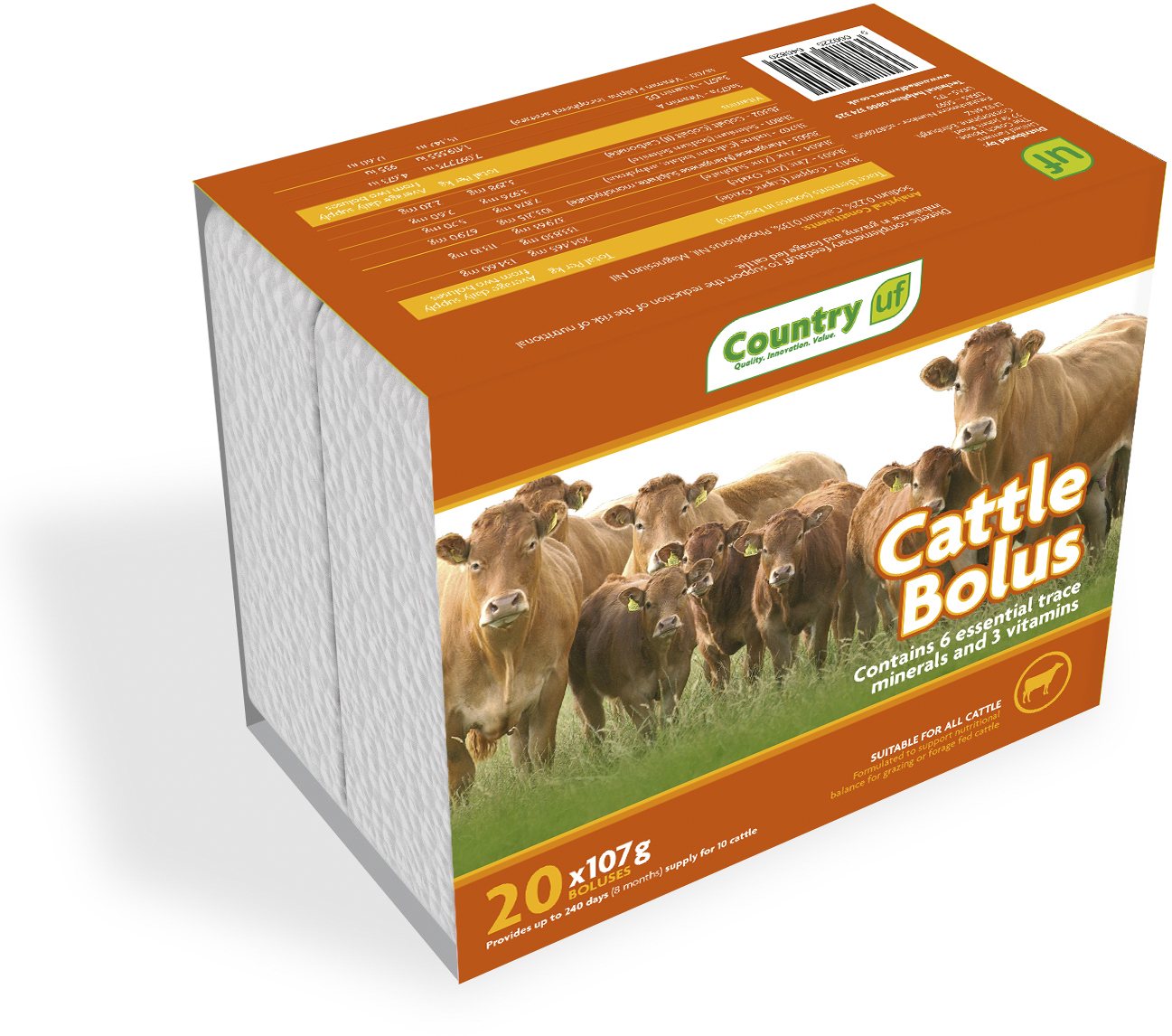 Country Cattle Bolus Trace Element 20pk BATA Ltd