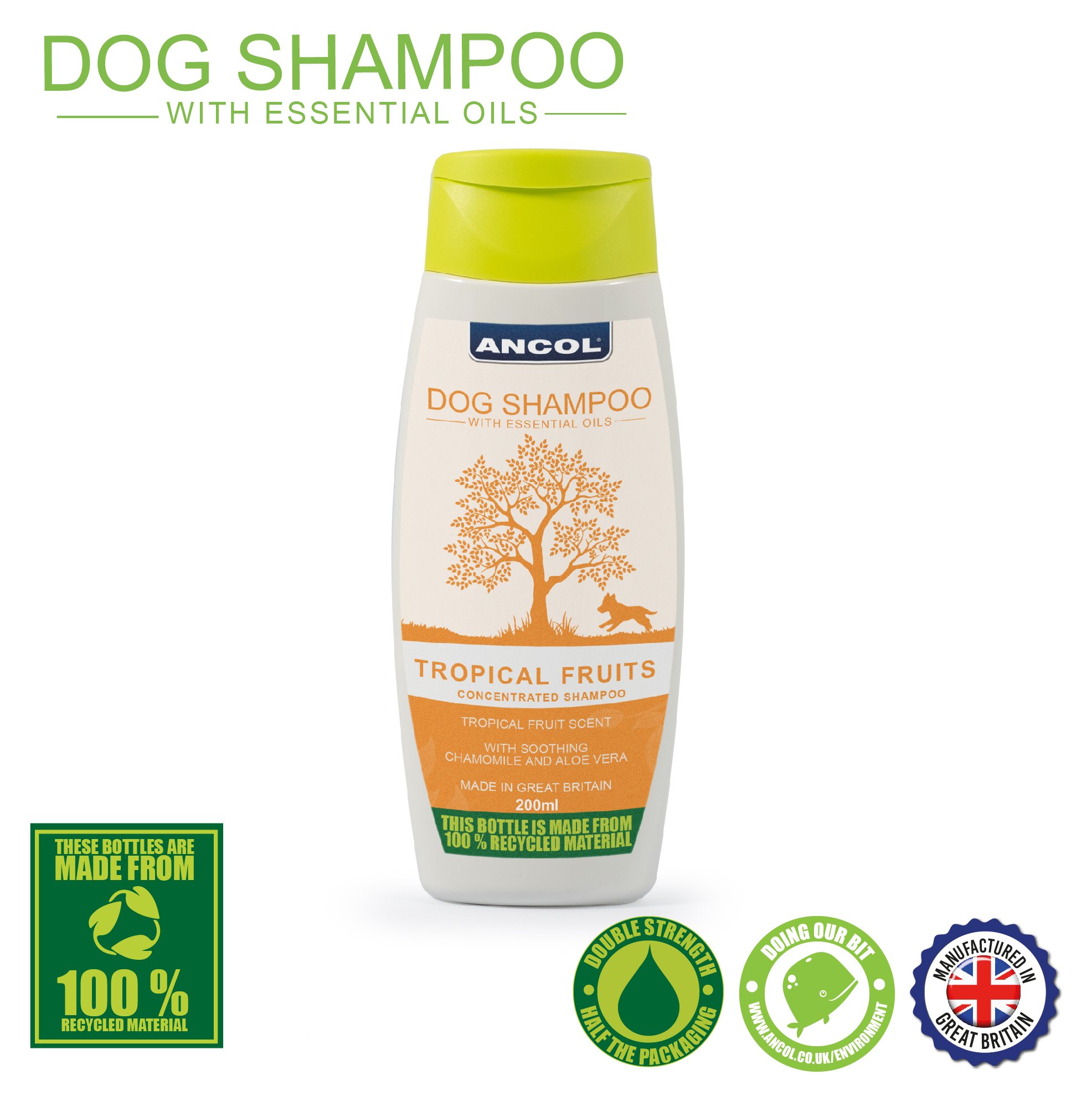 Ancol Dog Shampoo 200ml BATA Ltd