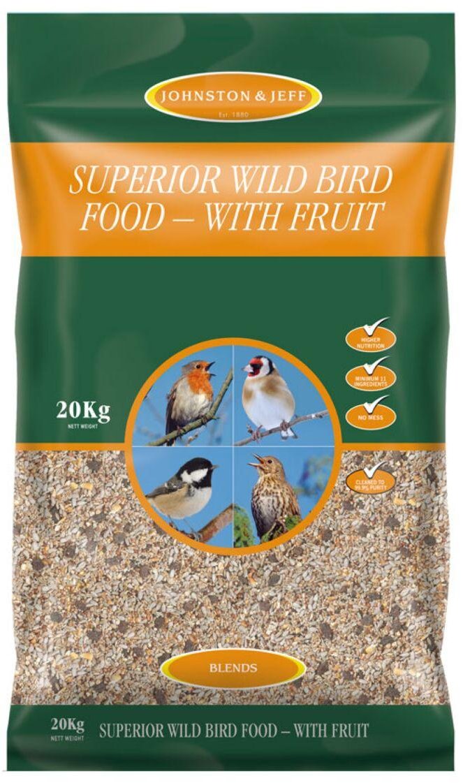 Johnston & Jeff Superior Wild Bird Food 20kg BATA Ltd
