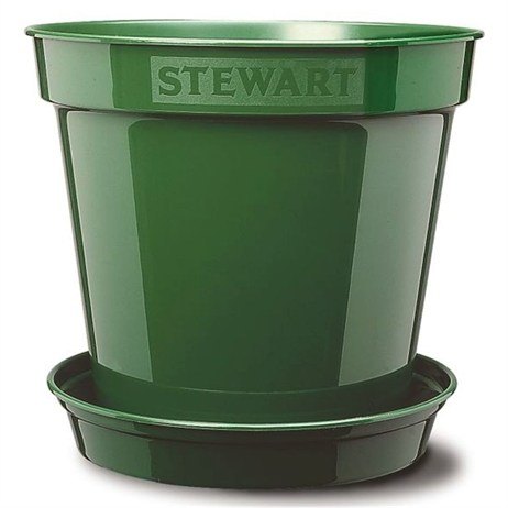 Stewart Vaso Per Piante Grandi 2012034 – Plastica Resistente Con Fori Di Drenaggio – Dimensioni 50x41x5.6 Cm