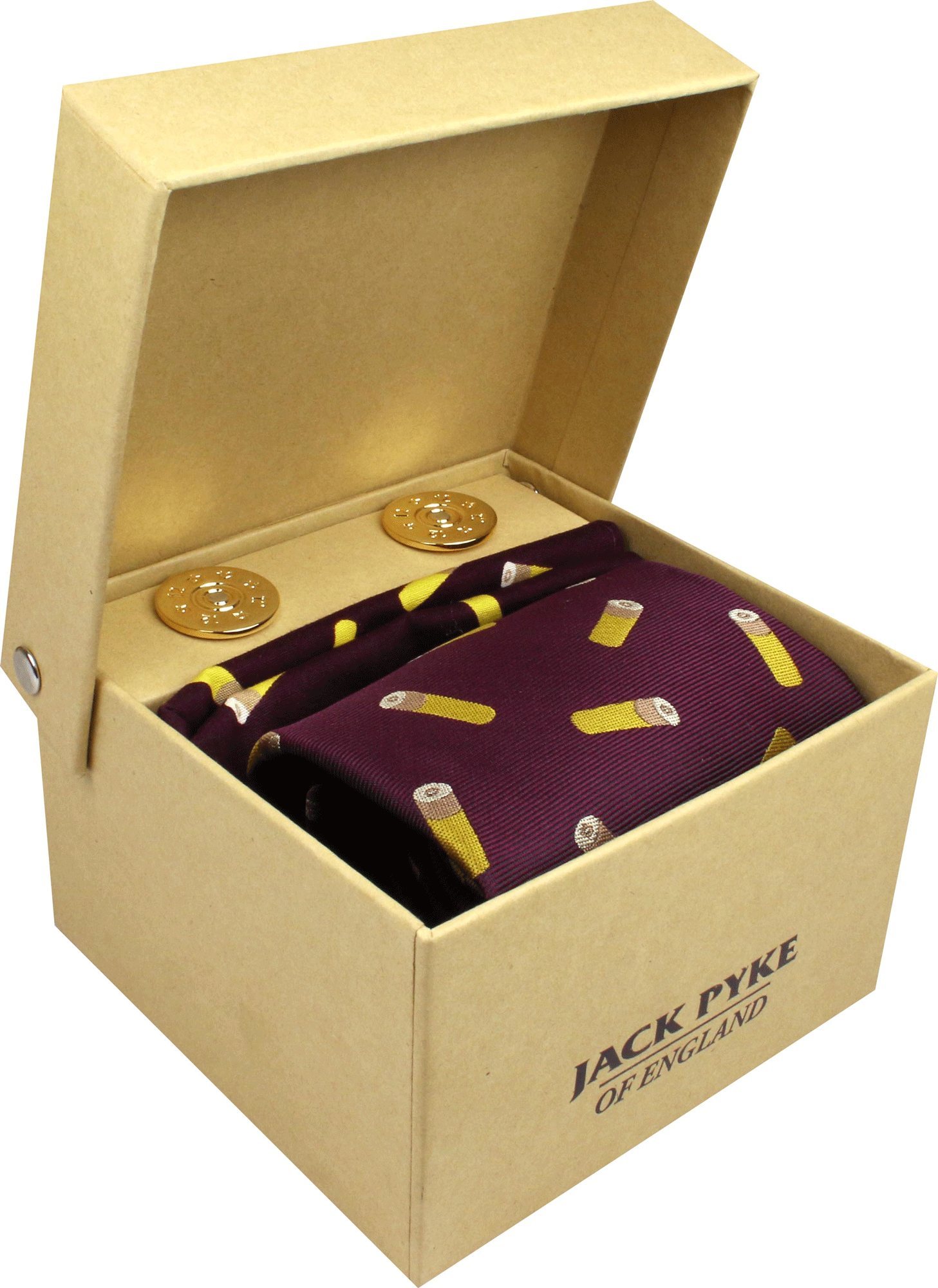 Jack Pyke Tie, Hanky And Cufflinks Gift Set BATA Ltd