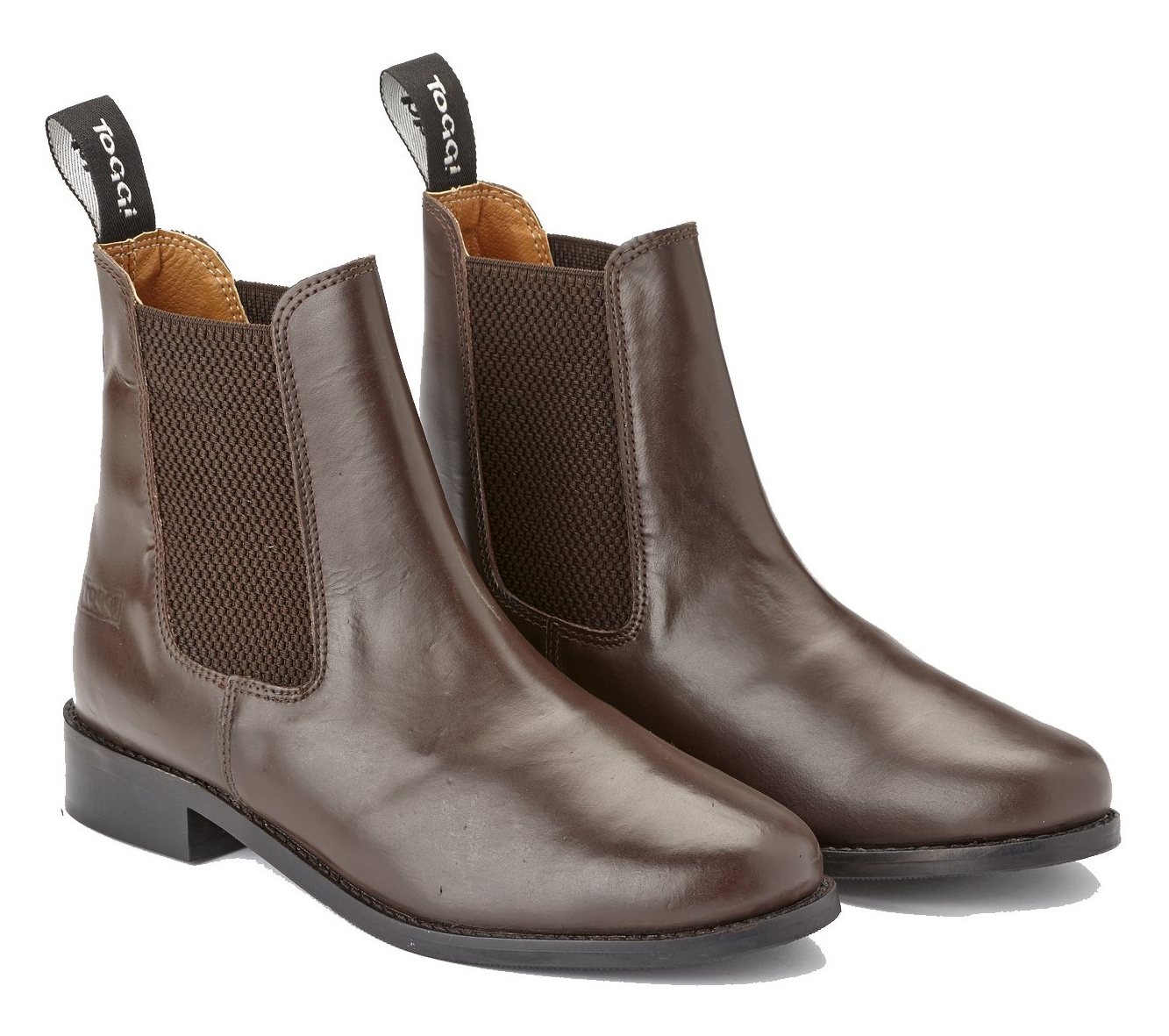 Bottes Jodhpur Toggi Ottowa - Cuir Noir Premium - Taille UK 9 - Occasion