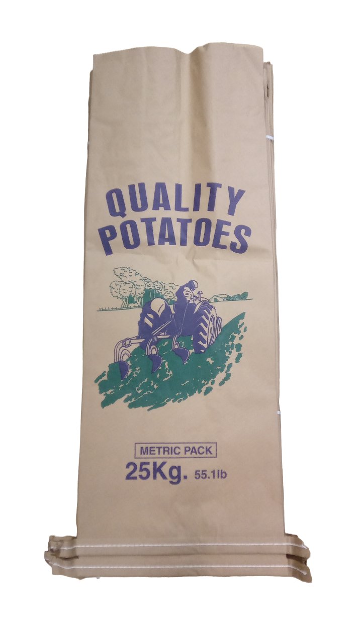 Paper Potato Sacks 25kg BATA Ltd
