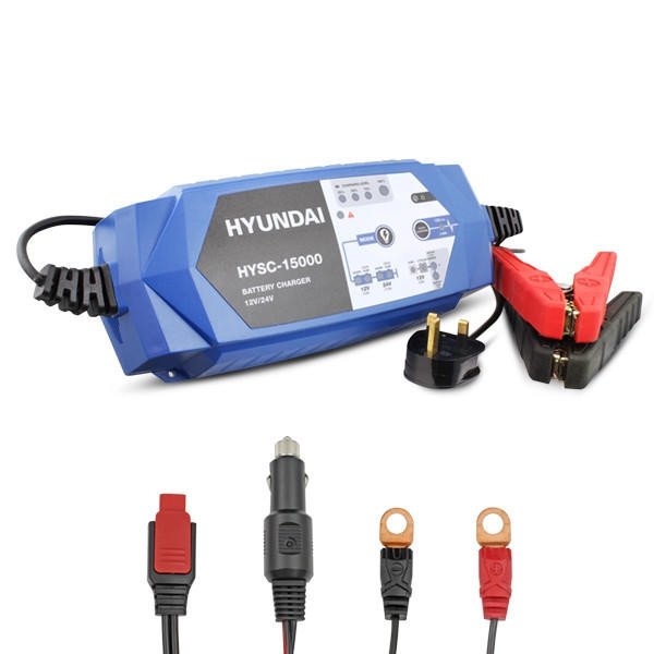 Hyundai HYSC-15000 SMART Battery Charger 12V/24V BATA Ltd