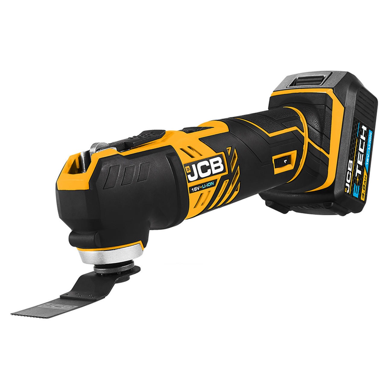 JCB 18V Multi Tool 2x4.0Ah Lithium-Ion Battery JCB-18MT-4-B BATA Ltd