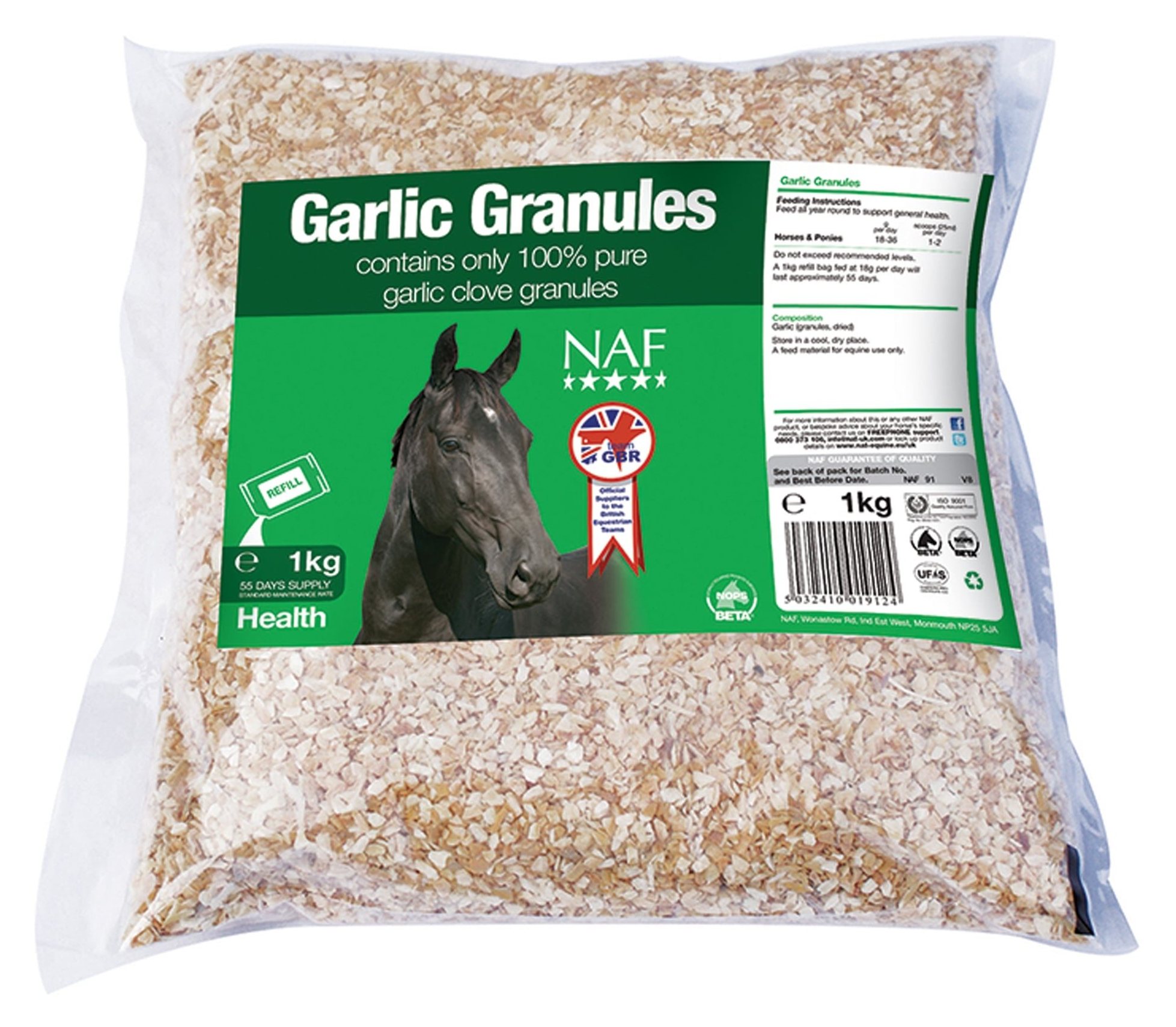 NAF Garlic Granules Refill 1kg BATA Ltd