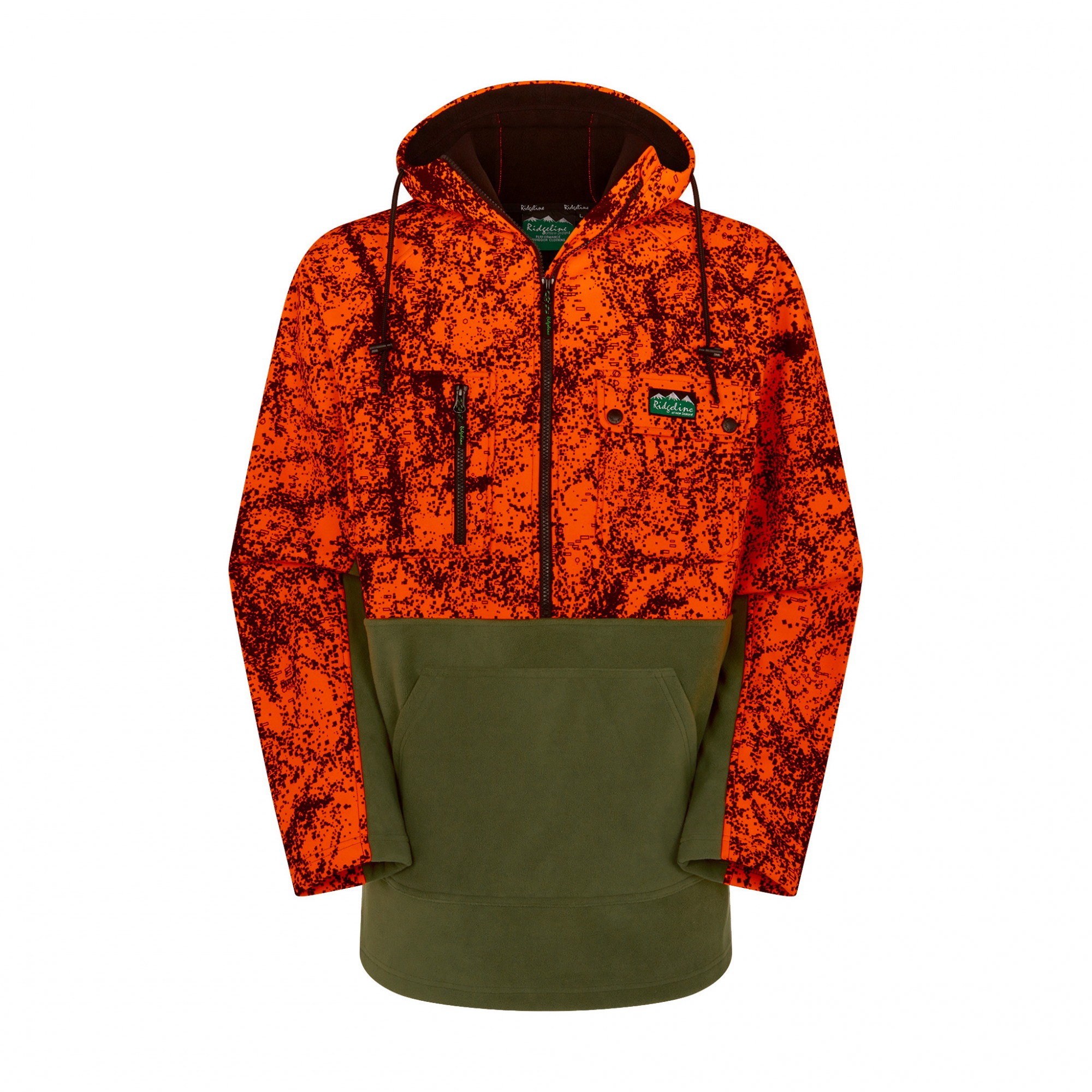 Ridgeline Tusk Blaze Camo Hooded Top BATA Ltd