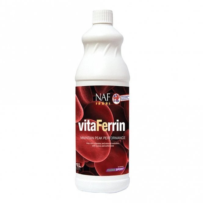 NAF Vitaferrin – Integratore Per Cavalli Con Ferro, Vitamine E Minerali