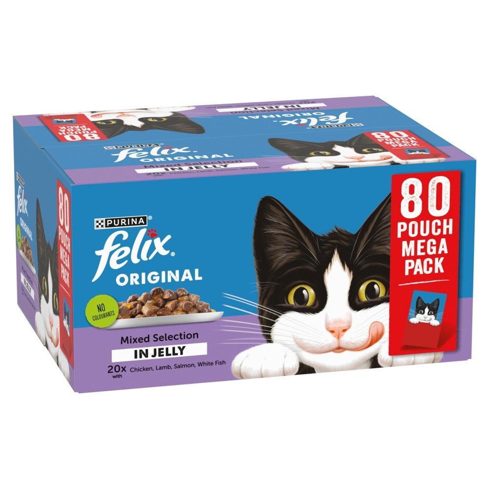 Felix Original Pouch Selection - 80pk x 85g - BATA Ltd
