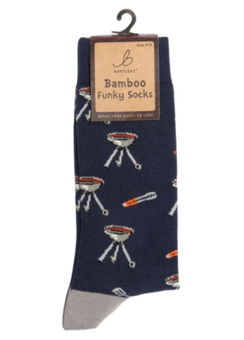 Bartleby Ladies Funky Bamboo Socks Puffy Puffin Size 4-7