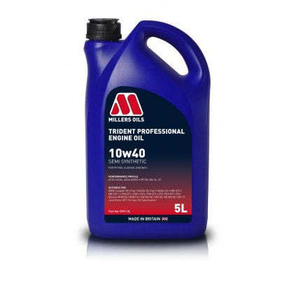 Trident 10w40 Semi Synthetic - 5l Trident 10w40 Semi Synthetic - 5l