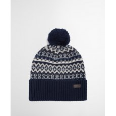 Barbour Men's Marlow Fair Isle Pom Beanie Hat Barbour Men's Marlow Fair Isle Pom Beanie Hat