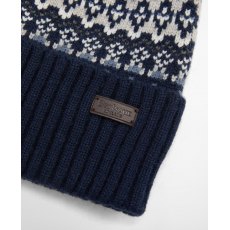 Barbour Men's Marlow Fair Isle Pom Beanie Hat