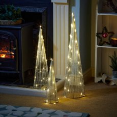 TK Sparkly TreeBelisk - Set Of 3 TK Sparkly TreeBelisk - Set Of 3