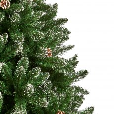 Premier Rocky Mountain Pine Pvc Snow Tipped Tree - 1.8m Premier Rocky Mountain Pine Pvc Snow Tipped Tree - 1.8m