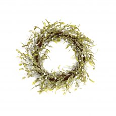 Premier Mistletoe Wreath - 50cm Premier Mistletoe Wreath - 50cm