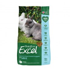 Burgess Excel Junior & Dwarf Nuggest with Mint - 1.5kg
