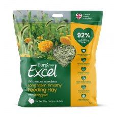 Burgess Excel Long Stem Hay with Marigold - 1kg