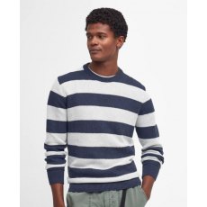Barbour Striped Crew Neck Men's Craster Jumper Barbour Striped Crew Neck Men's Craster Jumper