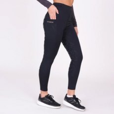 Shires Aubrion React Winter Riding Tights Shadow