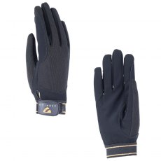Shires Aubrion Mesh Riding Glove Black Shires Aubrion Mesh Riding Glove Black