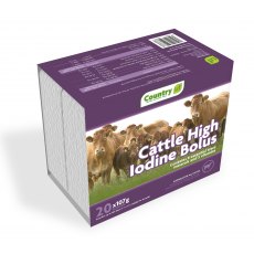 Country Cattle Bolus High Iodine - 20pk Country Cattle Bolus High Iodine - 20pk