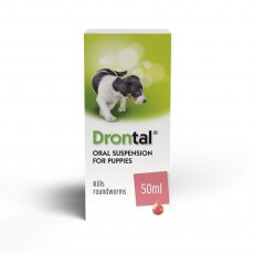 Drontal Puppies Oral Suspension - 50ml Drontal Puppies Oral Suspension - 50ml