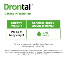 DRONTAL ORAL SUSPENSION FOR PUPPIES - 50ML