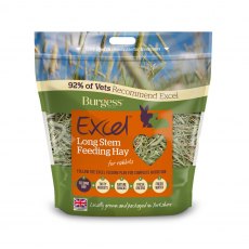 Burgess Excel Long Stem Feed Hay - 1kg