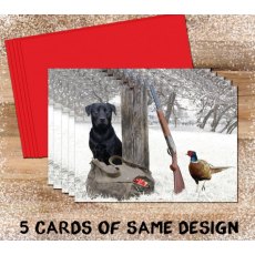 Kitchy & Co Christmas Card - 5pk Kitchy & Co Christmas Card - 5pk