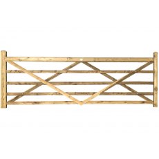 5 Spell Wood Field Gate 10' 5 Spell Wood Field Gate 10'