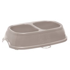 Kerbl Twin Plastic Bowl 2 X 400ml Kerbl Twin Plastic Bowl 2 X 400ml