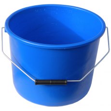 Bucket - Blue Plastic Dumpy 2gal Bucket - Blue Plastic Dumpy 2gal