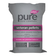 Pure Veteran Pellets - 15kg Pure Veteran Pellets - 15kg