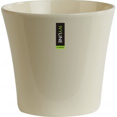 Ivyline Orchid Pot Cream - 13cm Ivyline Orchid Pot Cream - 13cm